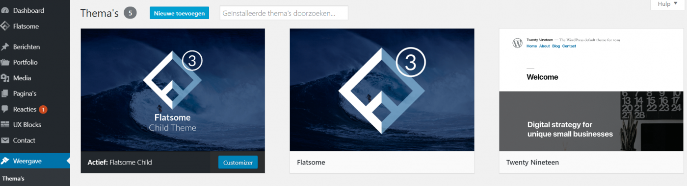 WordPress Thema Toevoegen, wordpress website maken, website maken wordpress, zelf website maken