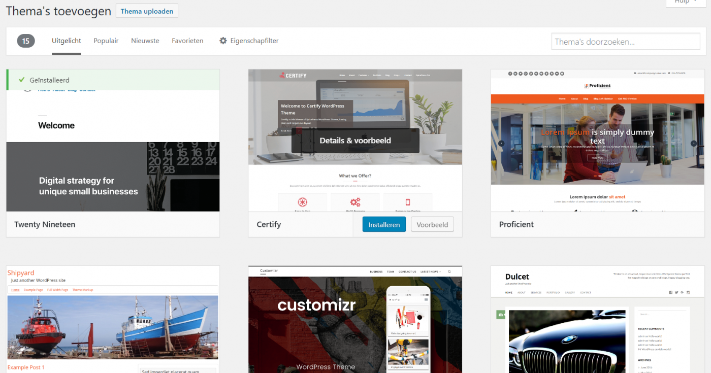 website maken, website maken wordpress, wordpress website maken