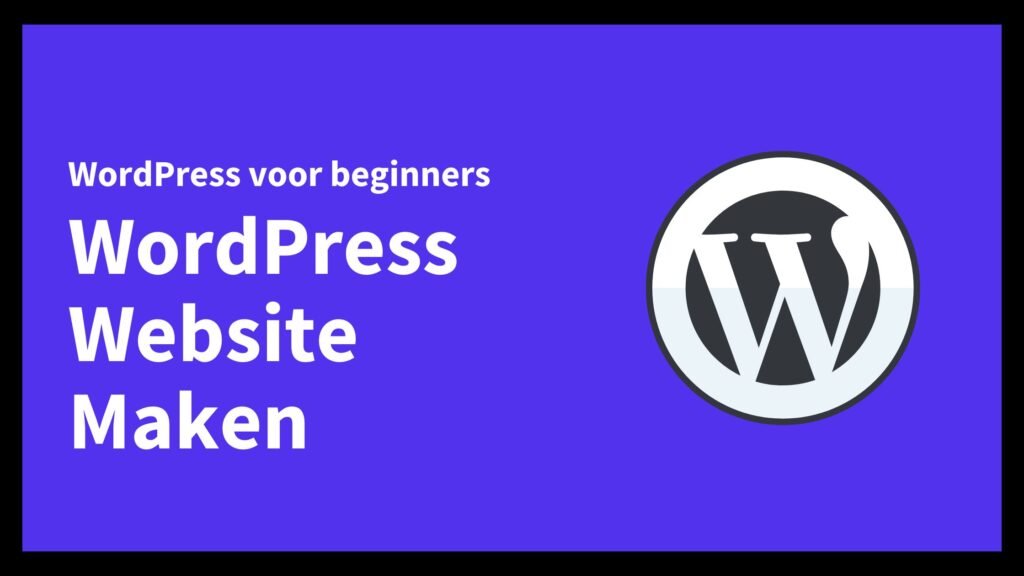 WordPress website maken